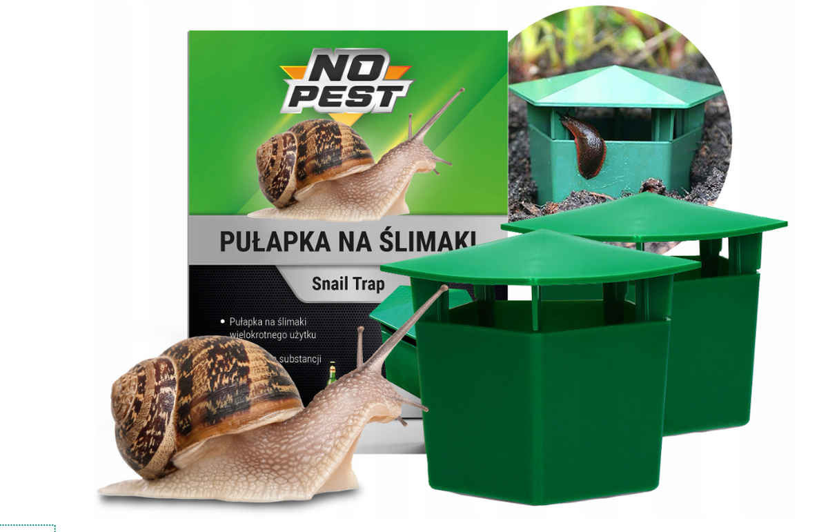 SCHNECKENFALLE GEGEN SCHNECKEN SNAIL TRAP NO PEST (2 STK.)