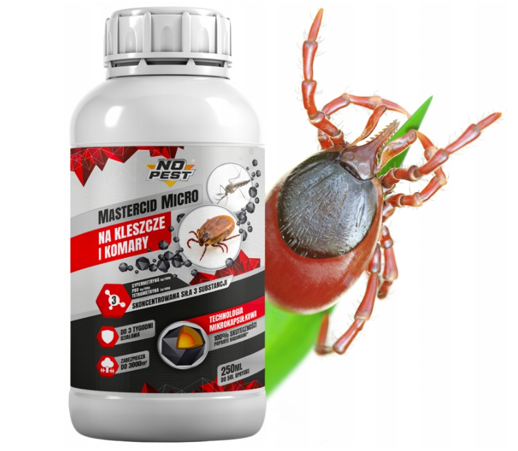 STARKES SPRÜHMITTEL GEGEN ZECKEN UND MÜCKEN – MIKROVERKAPSELTES MASTERCID 250 ML