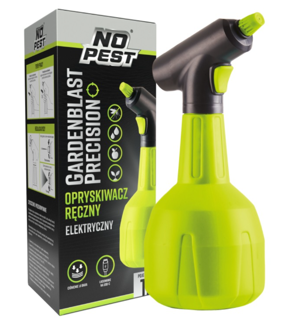 Gardenblast No Pest 1L Elektrischer Automatischer Handsprüher für den Haushalt