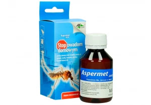 Aspermet 200 EC 100 ml. Oprysk na kleszcze, komary. Permetryna 20%