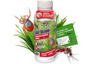 Oprysk na komary, kleszcze, muchy, mrówki Last Blood No Pest® 1 l