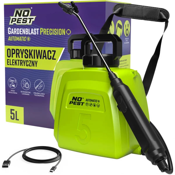 Gardenblast No Pest 5L Elektrische Automatische Drukspuit