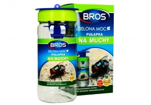 Pułapka na muchy z wabikiem. Pułapka przeciw muchom Bros Zielona Moc