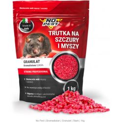No Pest | Bromadiolon | 0,05 g/kg | Granulaat | 1kg