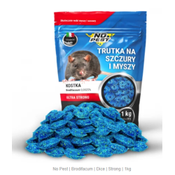 No Pest, Brodifacoum Blok | 0,025g | Stark | 1 kg