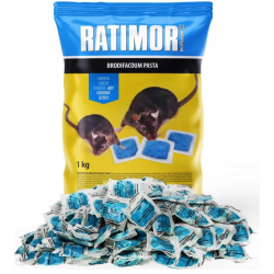 RATIMOR | Brodifacoum | 0,029g | Pasta | Sterk | 1 kg