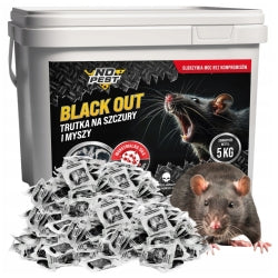 No Pest, Black Out, Brodifacoum, 0,05g, Pasta, 5kg
