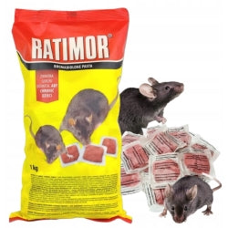 RATIMOR, Bromadiolon, 0,05 g/kg, 1 kg
