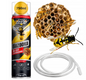 Starkes Spray gegen Wespen und Hornissen – Insektenspray für Nester BAZOOKA 750 ml