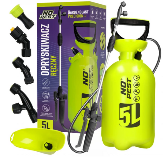 Gardenblast Precision 5L Drukspuit Tuinspuit Handdrukspuit