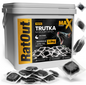 RatOut Brodifacoum-pasta (zwart) Max Power 25kg