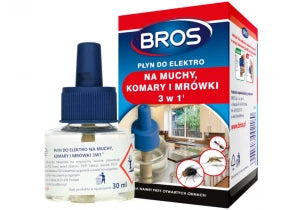 BROS Elektro 3w1 – wkład na muchy, komary i mrówki