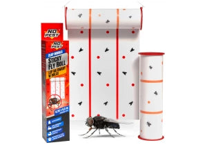 Lep na muchy, owady rolka No Pest® Sticky Fly Roll 25 cm x 9,5 m