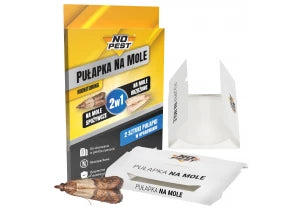 Pułapka na mole spożywcze, mole odzieżowe 2w1 No Pest® 2 szt.