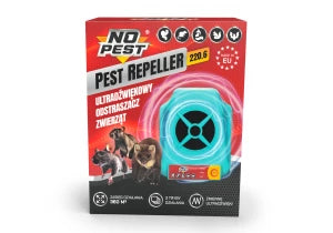 Najmocniejszy Odstraszacz na myszy, szczury, gryzonie od No Pest Repel 220.6