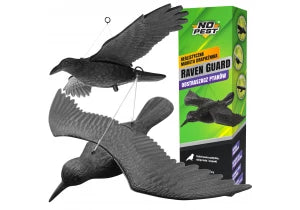 Odstraszacz ptaków kruk na balkon w locie Raven Guard No Pest®