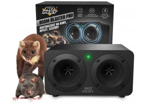 Profesjonalny odstraszacz kun, szczurów, myszy, gryzoni BioniC BOOM Blaster No Pest®