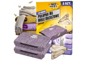 Pułapka na mole odzieżowe, ubraniowe No Pest® 2 sztuki