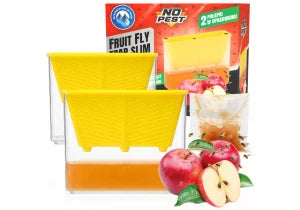 Pułapka na muszki owocówki Fruit Trap Slim No Pest® 2 sztuki