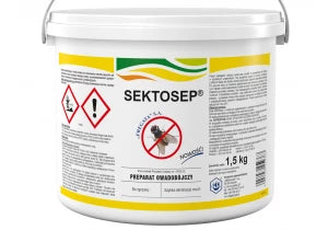 Sektosep 1,5 kg. Oprysk na muchy. Permetryna proszek 20%