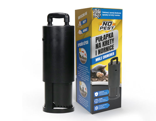 Skuteczna pułapka na krety i nornice, karczowniki Mole Cruncher No Pest®