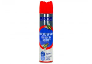 Spray na muchy i komary. Środek na owady Bros Muchospray 400 ml. Muchozol