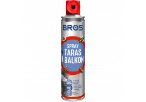 Spray na muchy, komary, osy, mrówki, pająki, owady Bros Taras i Balkon 400 ml