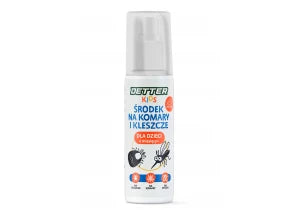 Środek na komary, kleszcze, meszki dla dzieci Detter Kids spray 80 ml