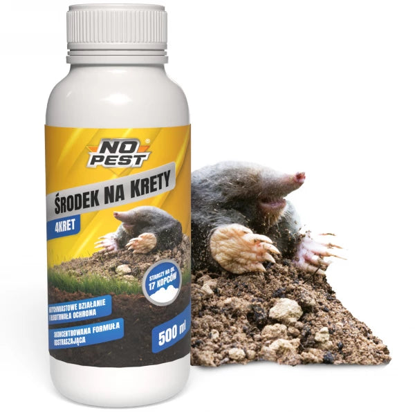 Środek na krety w ogrodzie preparat koncentrat No Pest®