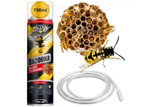 Środek na osy, szerszenie Bazooka na osy No Pest® preparat, spray 750 ml