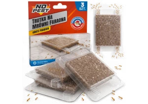 No Pest® 4Ants Pharaoh 3x5g – trutka na mrówki faraona w karmnikach