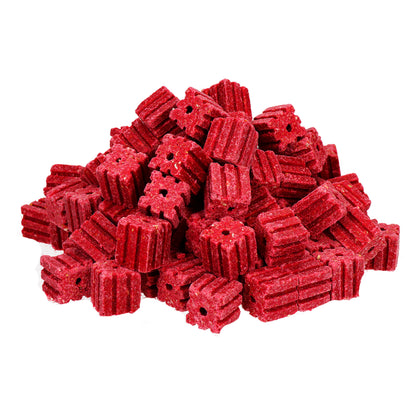 No Pest blocs d’appât rouges contre les rats et les souris 3 kg